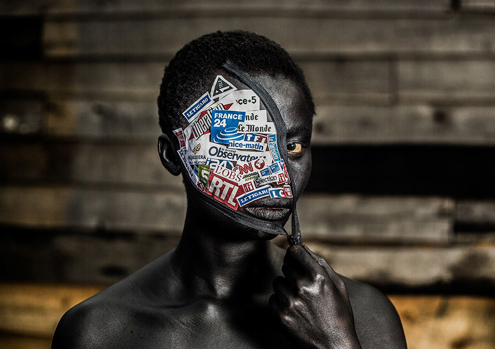 Winner of the 2020 Dior Photography and Visual Arts Award for Young Talent, Pamela Tulizo, at the MEP