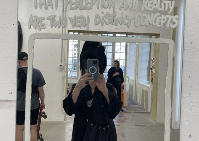 Diane Pernet visiting DAWA