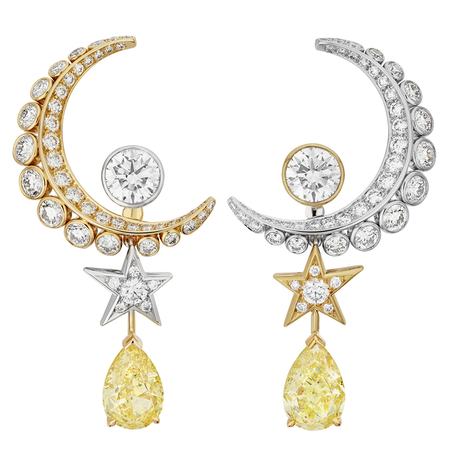 Chanel Lune Solaire earrings, EDGE mag