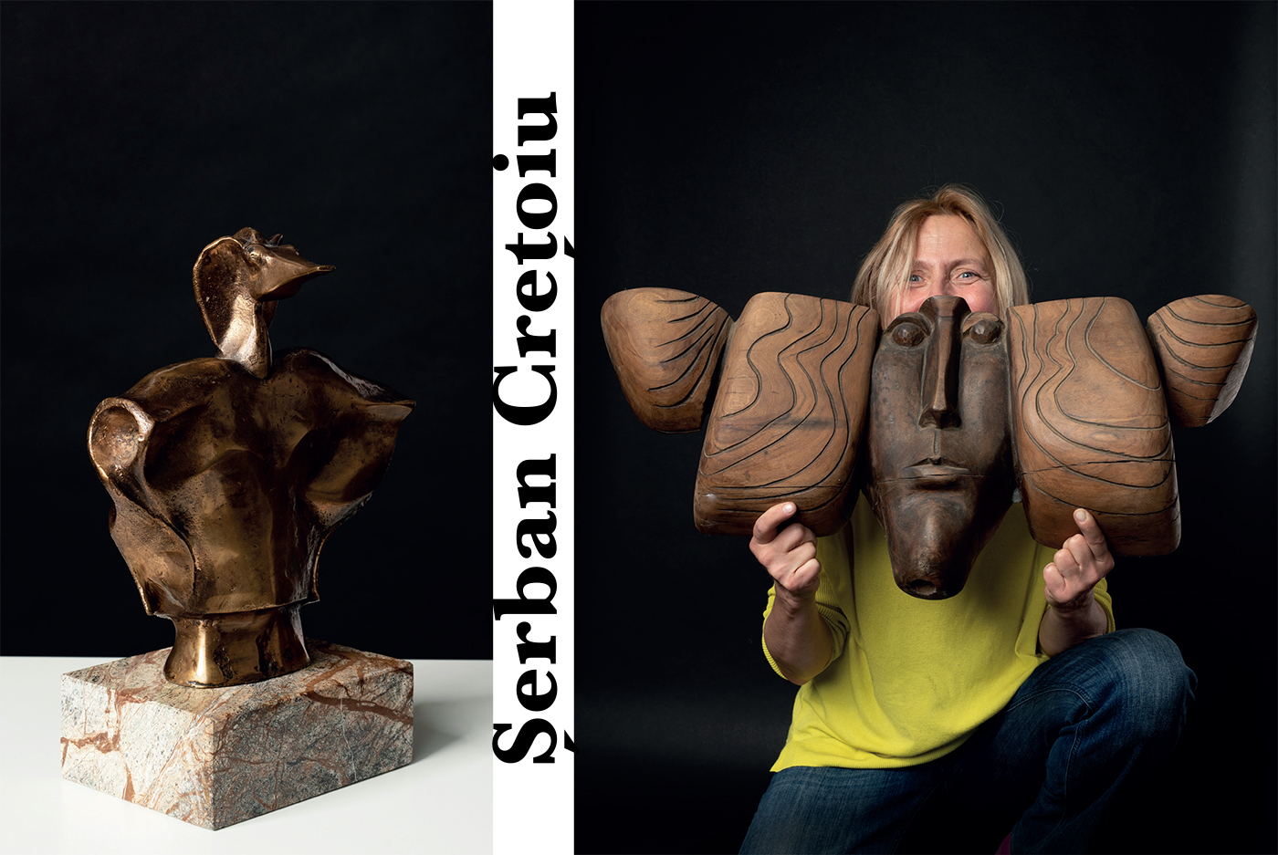 sculptor Șerban Crețoiu, EDGE mag