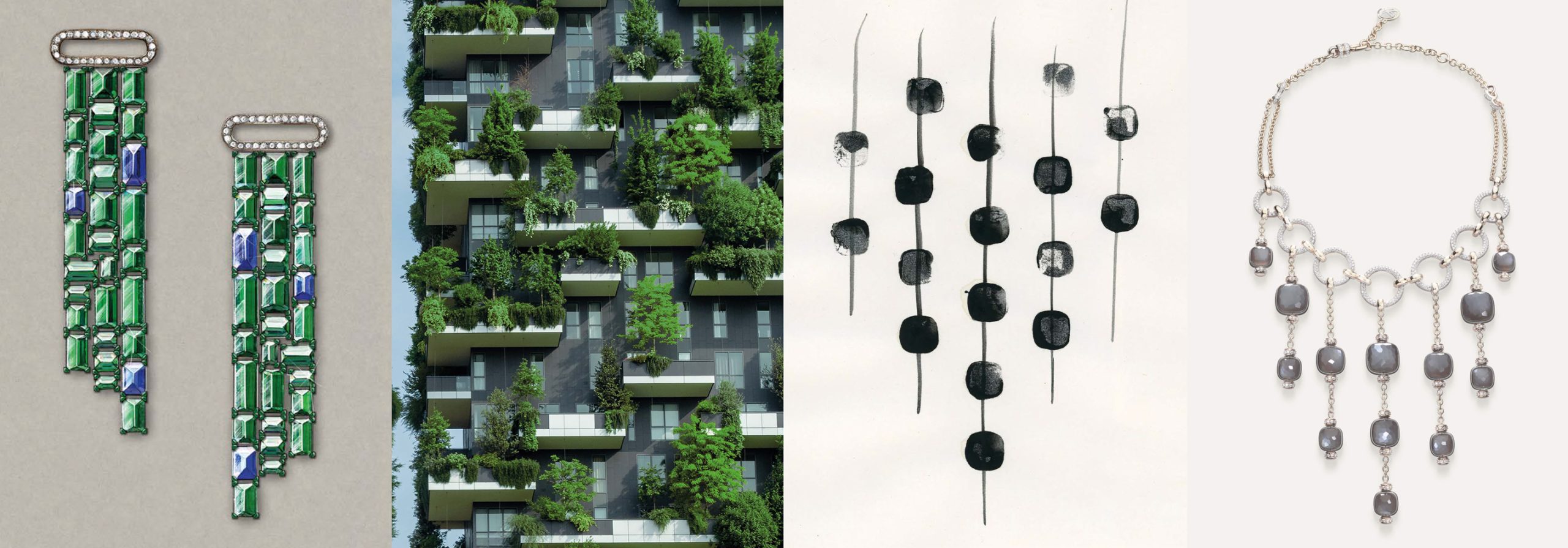 2023 POMELLATO HIGH JEWELRY gardens in bloom and gray Milano, pomellato high jewelry collection 2023, EDGE mag
