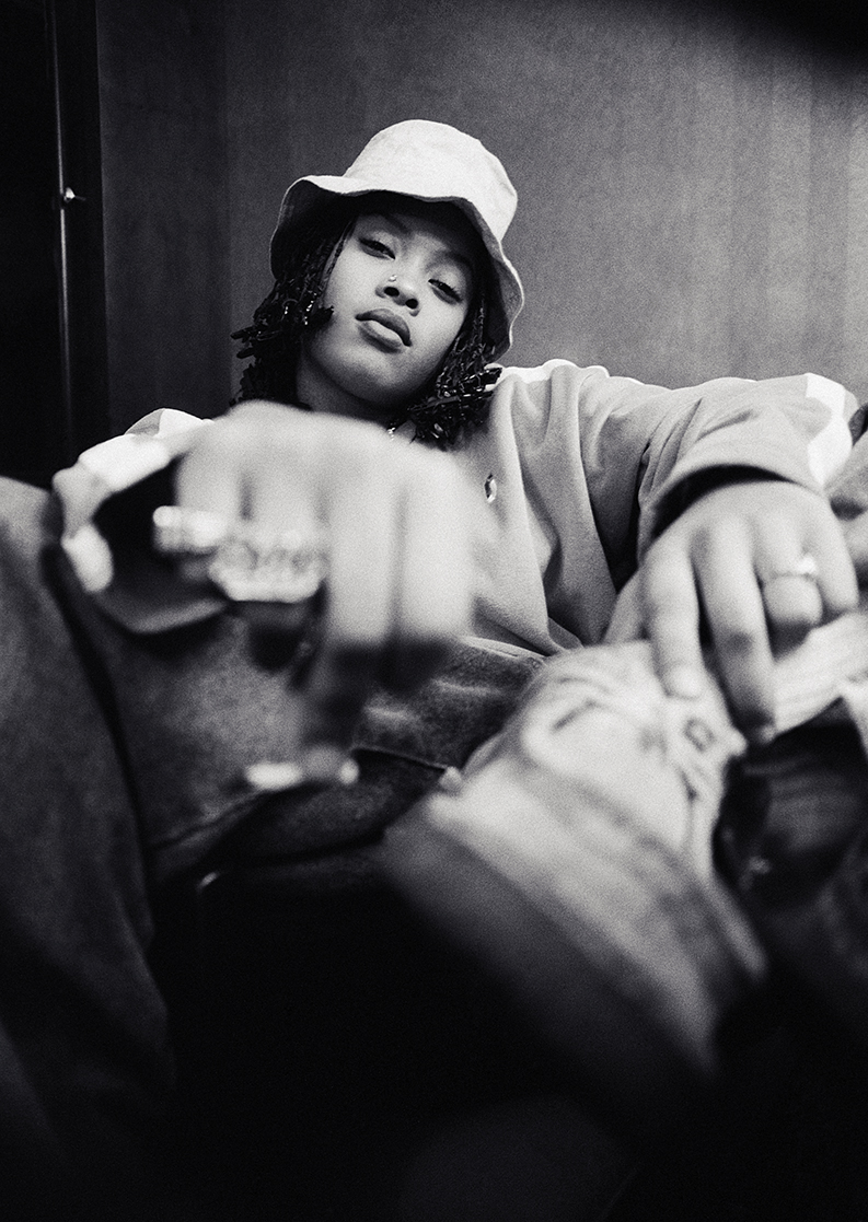 Da Brat, analog photography by Tee Max, EDGE article 