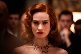 Lily James as Josephine Esperanto Lily James as Josephine Esperanto in Finally Dawn by Severino Constanzo, EDGE mag