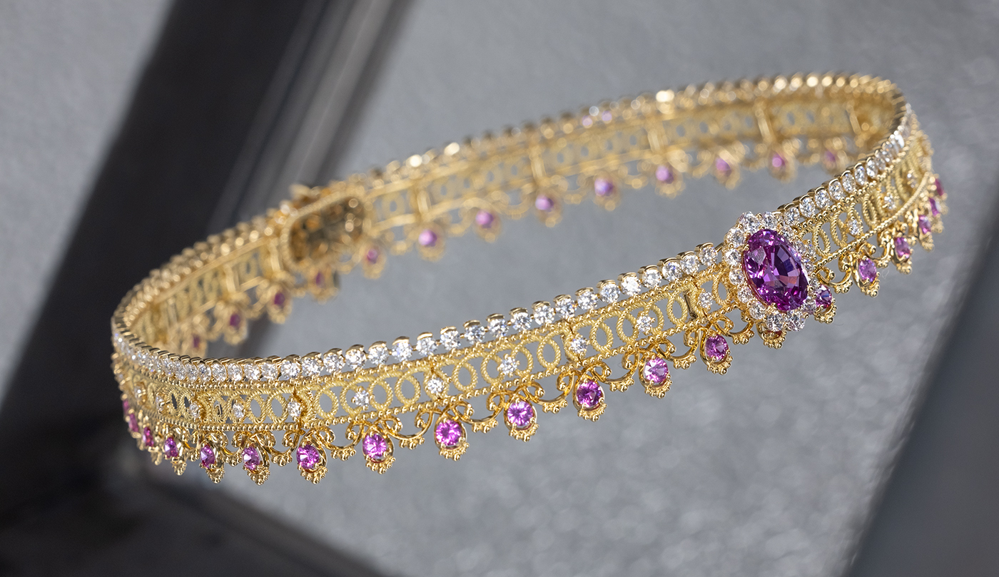 High jewellery editorial, edge magazine, by Mas Tassini studio, photography Marco Tassini