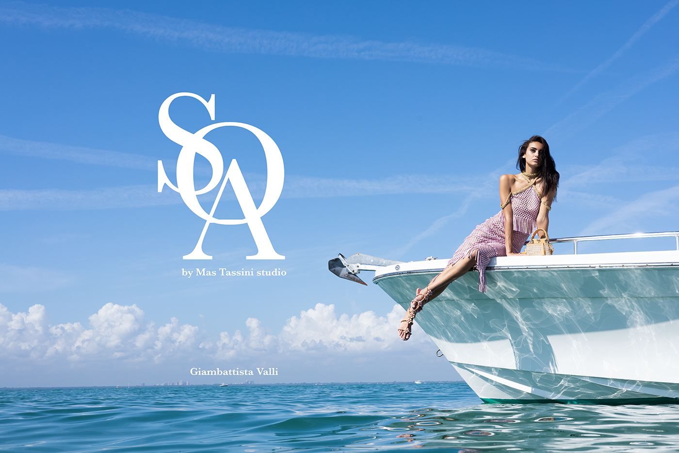 cover editorial ready to wear women summer 2023, by Mas Tassini studio, luxury brands, EDGE magazine featuring Soa Denise from Elite Miami