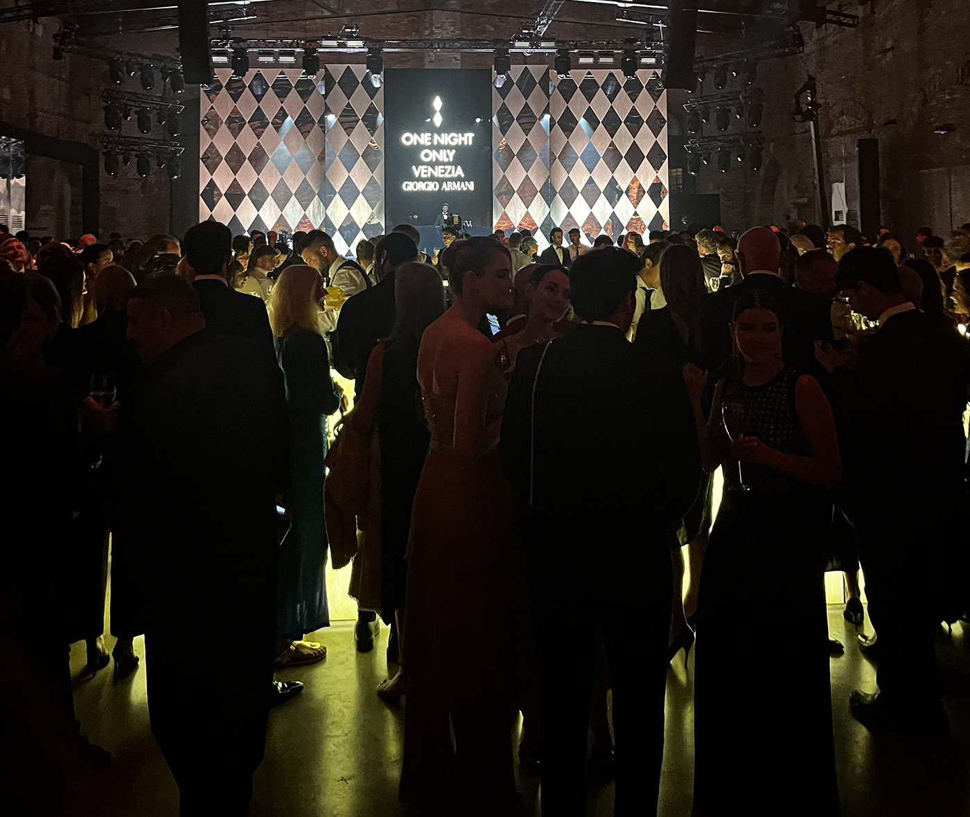 he One Night Only Venezia event during the 80th Mostra , photo by Marco Tassini for EDGE magazine