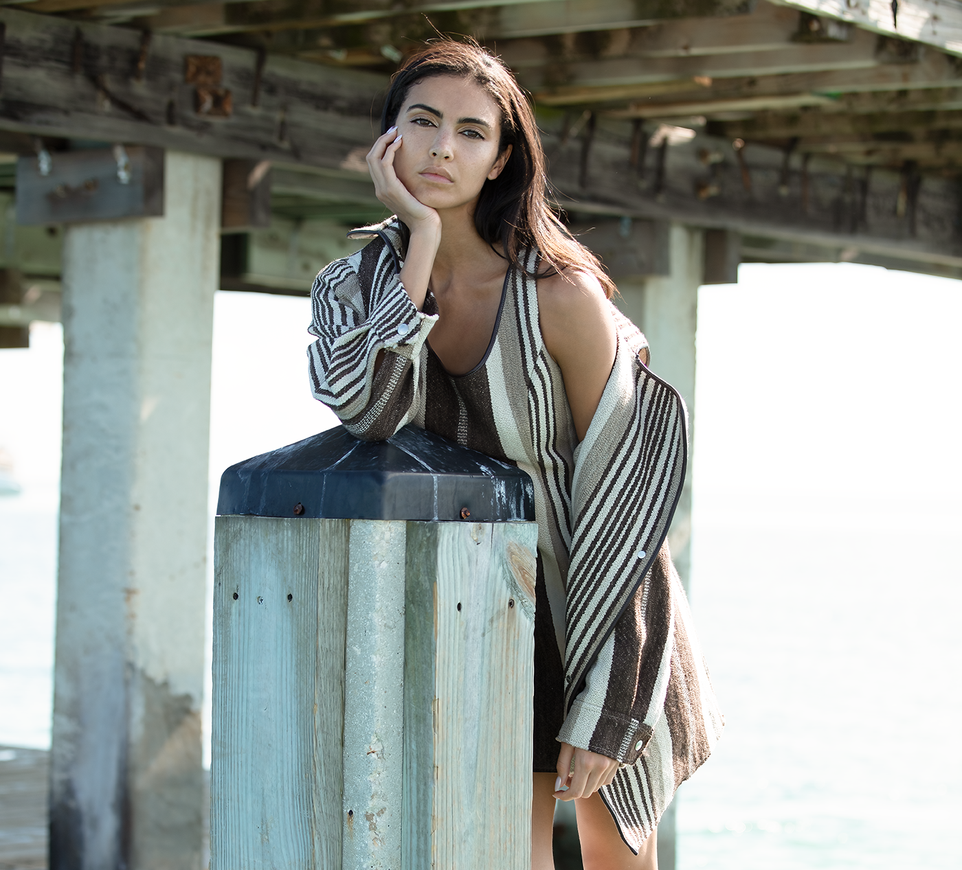 Tod's Tod's ready to wear , 2023, luxury brands, EDGE magazine featuring Soa Denise from Elite Miami