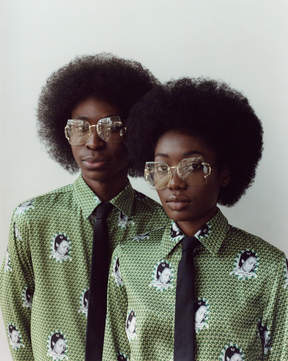  THEBE MAGUGU's Heirloom Blouse: Wear Your Heart and History with Personalized Wax Prints