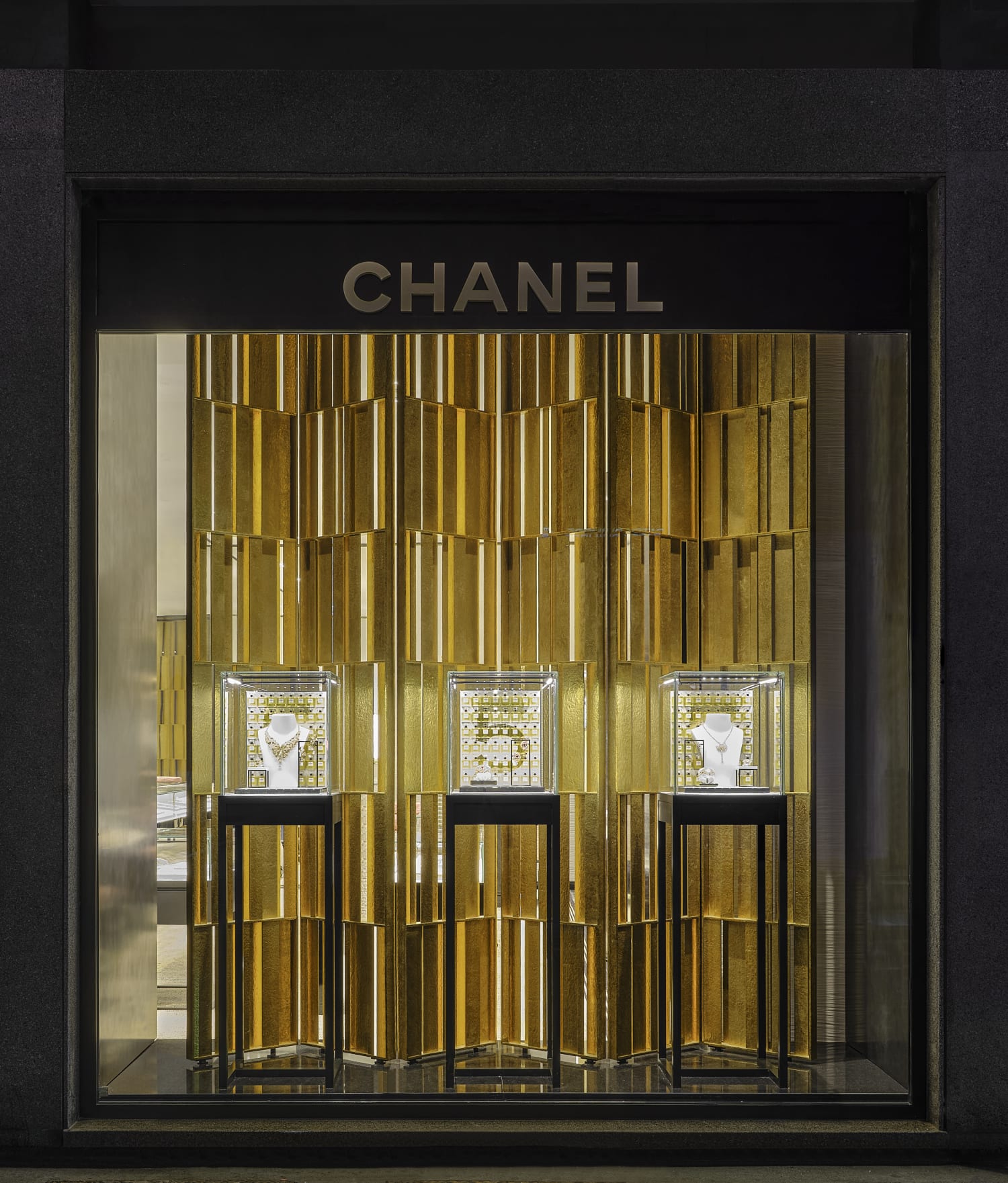 Chanel new boutique opening event in Milan