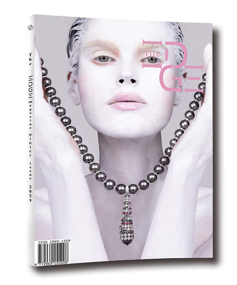 Van Cleef and Arpels, winter issue edge magazine winter issue, print