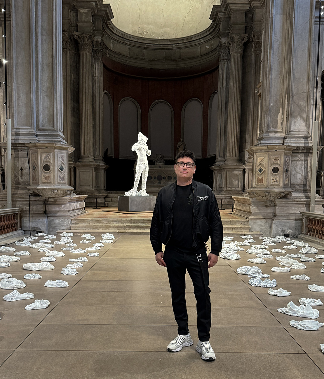 Reza Ramesh Edge mag review of Reza Ramesh's art installation curated by Serubiri Moses