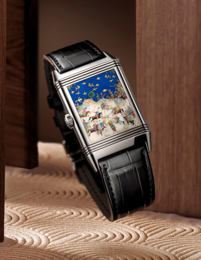 Reverso Tribute Enamel‘SHAHNAMEH’ series. Jaeger-LeCoultre haute horlogerie, the Edge mag, Marco Tassini