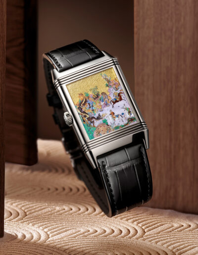 Reverso Tribute Enamel‘SHAHNAMEH’ series. Jaeger-LeCoultre haute horlogerie, the Edge mag, Marco Tassini