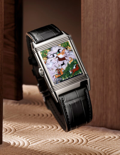 Reverso Tribute Enamel‘SHAHNAMEH’ series. Jaeger-LeCoultre haute horlogerie, the Edge mag, Marco Tassini