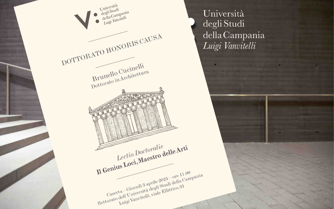 Brunello Cucinelli – Dottorato di ricerca honoris causa in Architettura