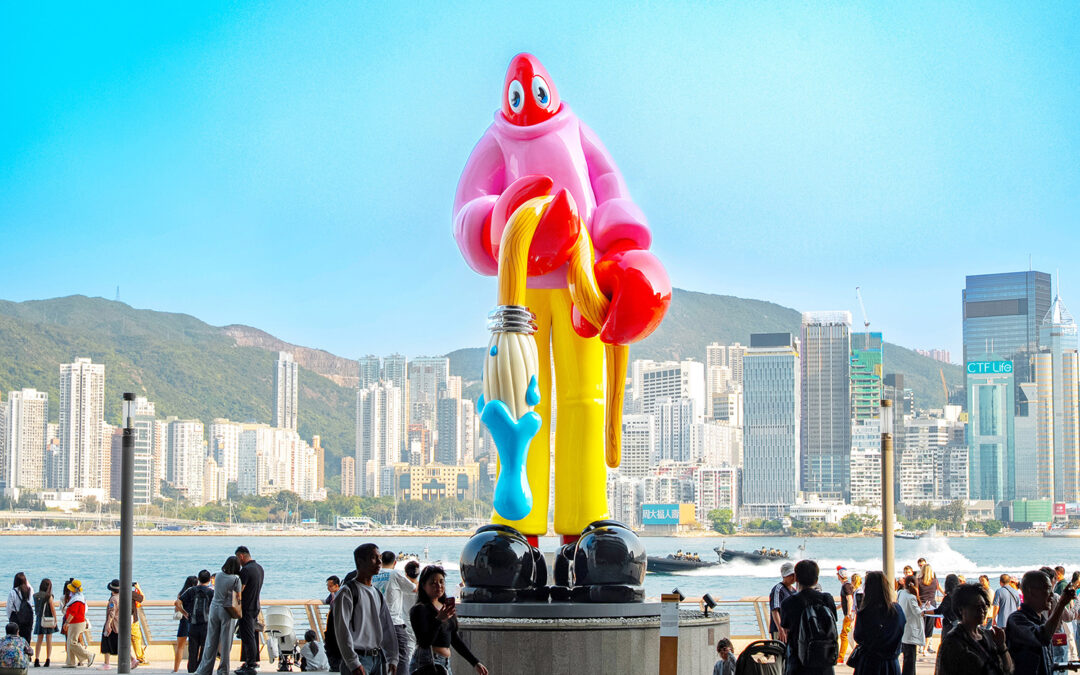 Philip Colbert’s Monumental Lobster Painter: A Fusion of Art, Technology, and Community