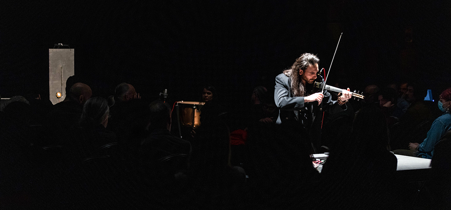 Gadi Sassoon performing at EMPAC- New York, the Edge mag 