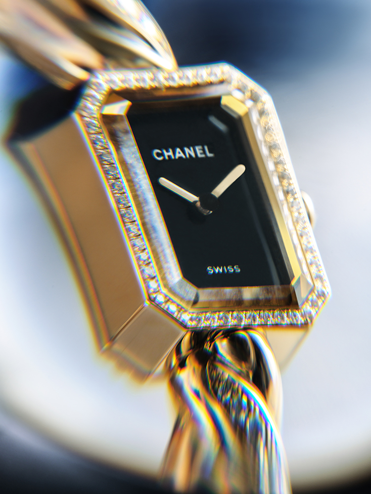 Chanel, premiere galons, the Edge magazine, jewel watch
