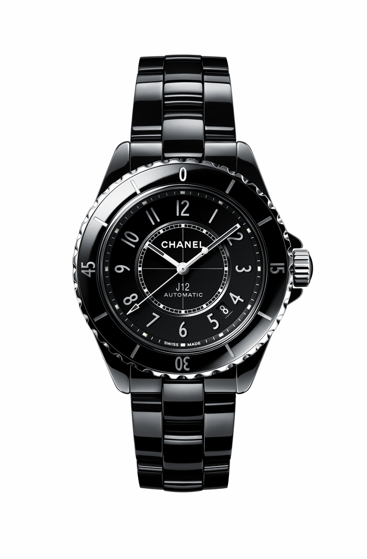 the new J12 Black Ceramic, CHANELWatches, the edge mag 