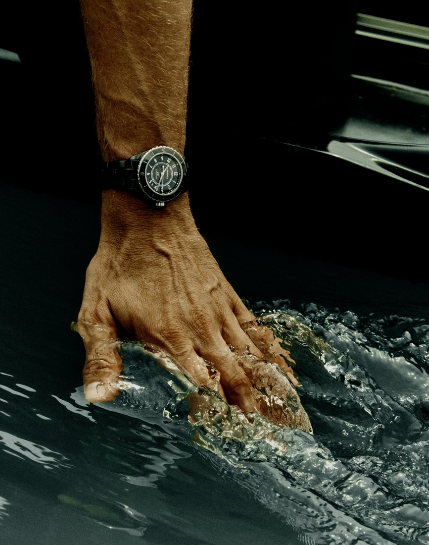 CHANEL J12 campaign, embodied by Clément Chabernaud , the edge mag