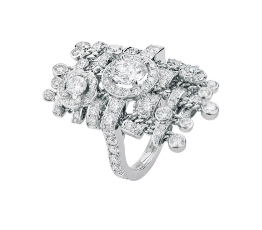 COLLECTION TWEED DE CHANEL, Tweed Brodé ring